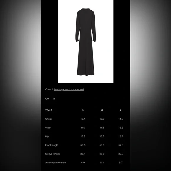 ZARA OPEN-BACK CREPE DRESS - Picture 12 of 12